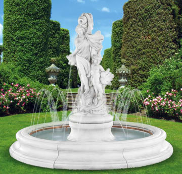 Venus With Dolphins Fountain with Spray Ring, 12 pc. - 9019 Discontinued