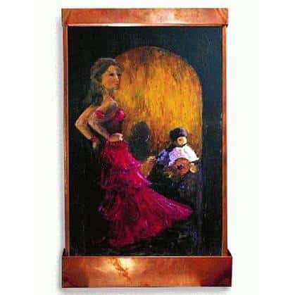 Flamenco Dancer Wall Fountain