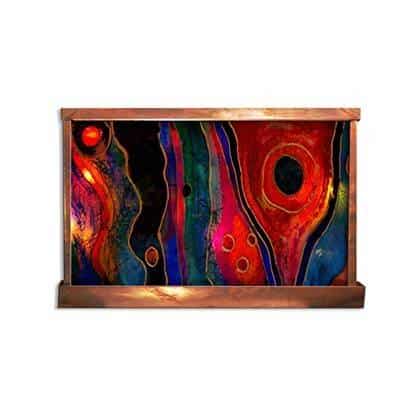 Glass Curtains Stained Wall Fountain
