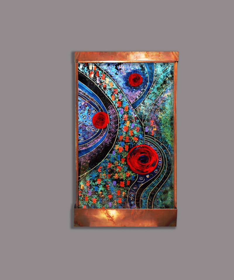 Jeweled Navigator Wall Fountain