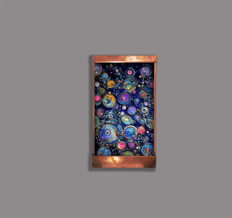 Jewels of Barsoom Stained Wall Fountain