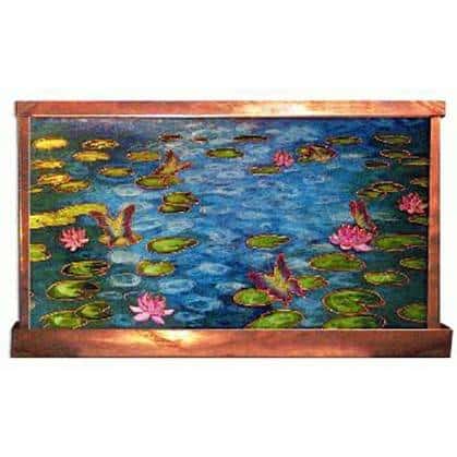 Monet’s Water Lillies Wall Fountain