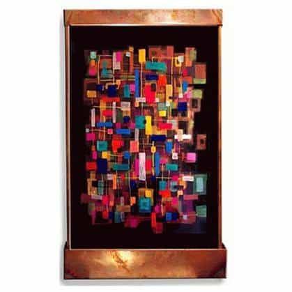 Salamanaca Double-Pained Stained Wall Fountain