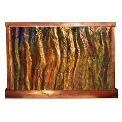 Sky’s on Fire Horizontal Copper Wall Fountain