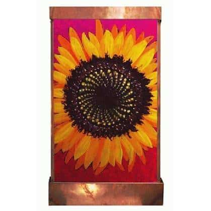 Sunflower Wall Fountain