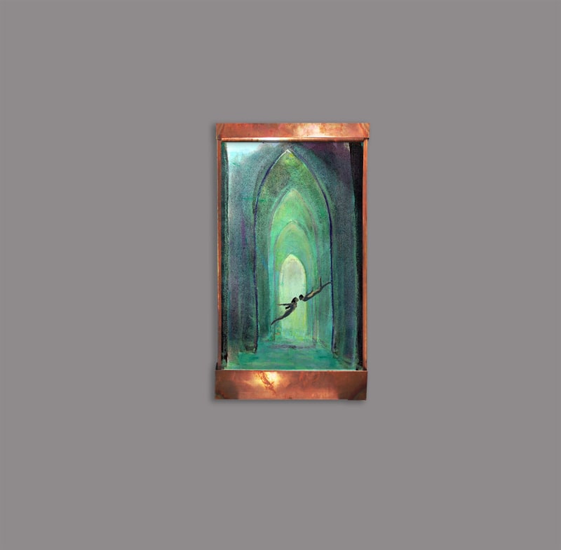 Sunken Cathedral Wall Fountain