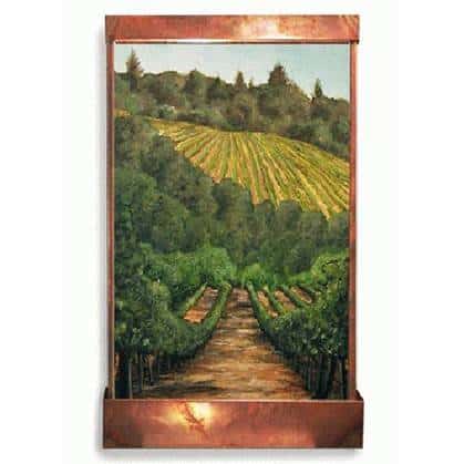 Vineyard in June Wall Fountain