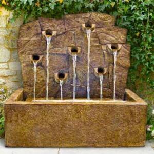 Rock Wall Fountain