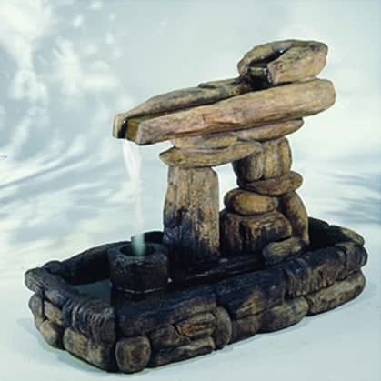 Inukshuk Guide Floor Fountain 3pc