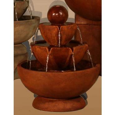 Low Stone Vessels Fountain