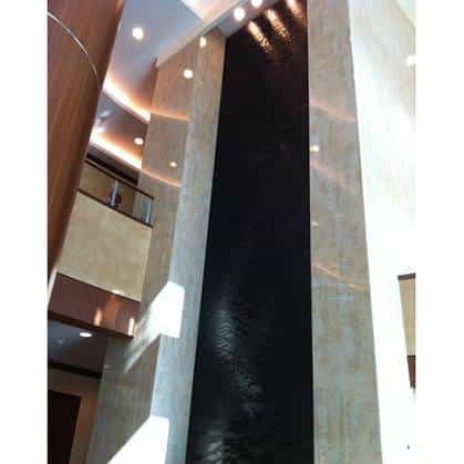 Tall Black Acrylic Fountain