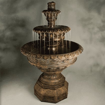 Valencia 3 Tier Fountain 6pc