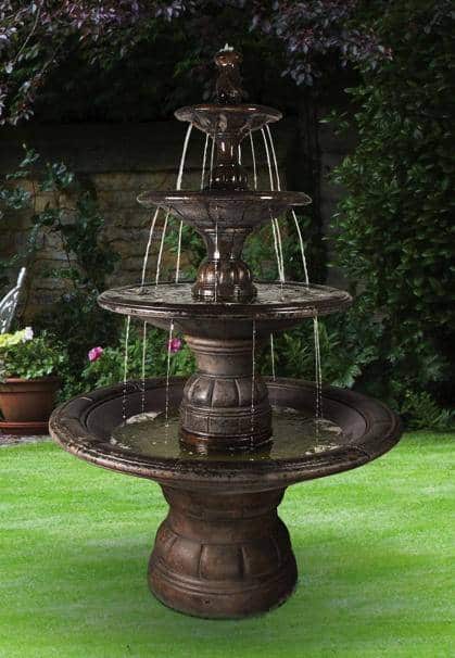 Grande Contemporary 4 Tier Fountain 14pc