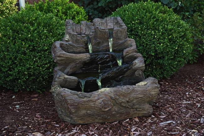 Log Spill Fountain
