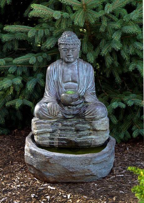 Buddha Fountain 2pc