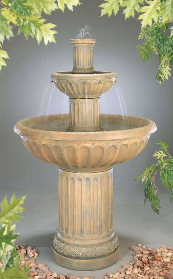 Fluted Fountain