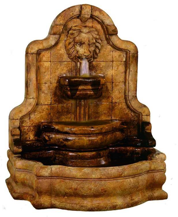 Lion Face Terrazzo Bella Fountain