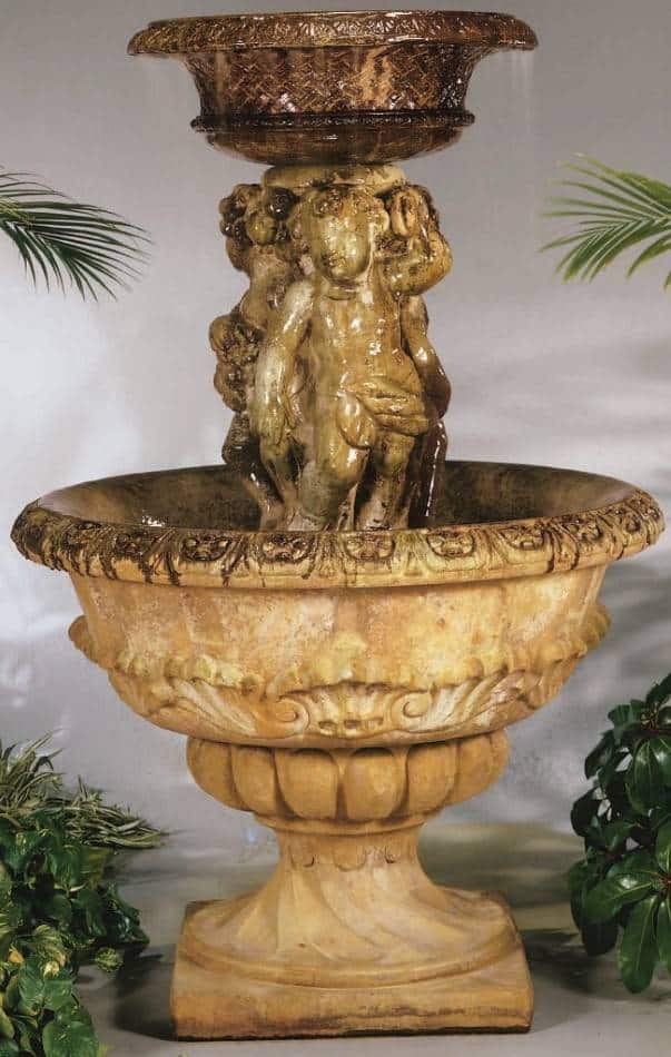 Antique Cherub Fountain