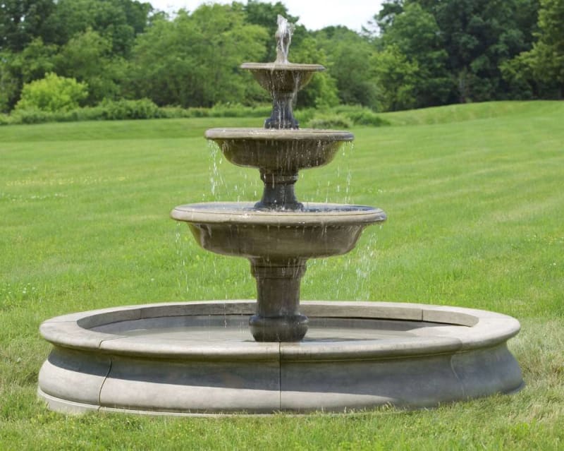 Newport 3-Tier Concrete Fountain