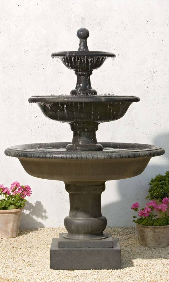 Vicobello 3-Tier Concrete Fountain