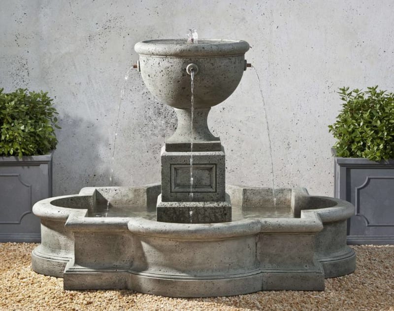 Navonna Concrete Urn Fountain
