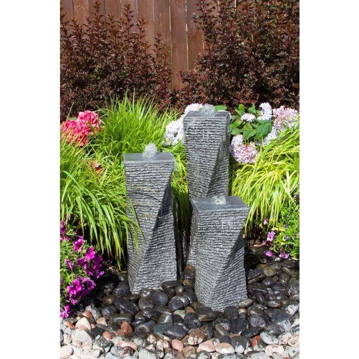 Triple Chiseled Twist - Granite Fountain Kit