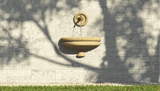 Gothic Arch Wall Fountain