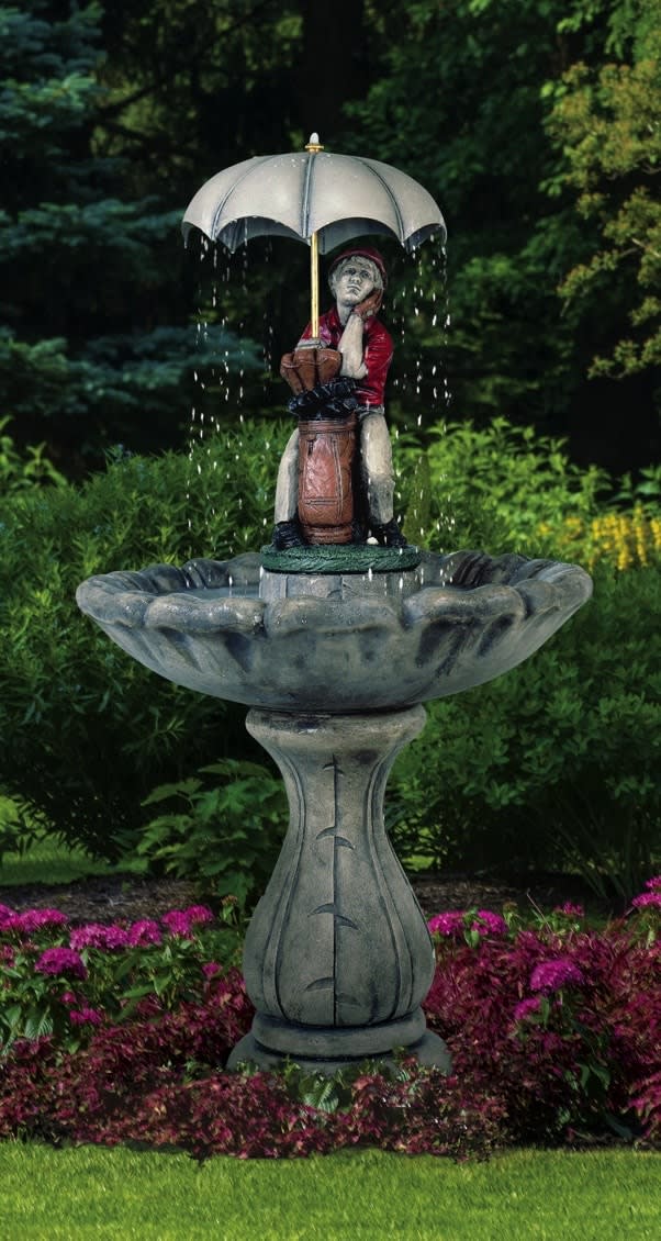 Classic Golfer Fountain