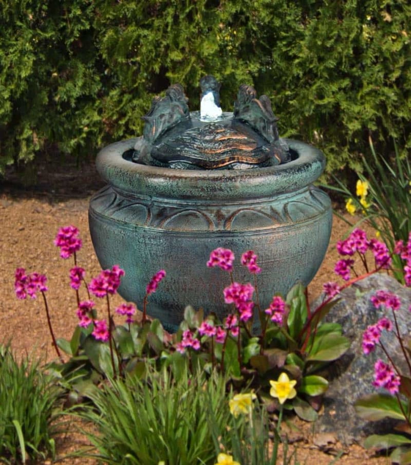Cherub Bubbler Fountain
