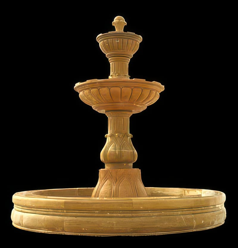 Italian Two Tier Marble Fountain