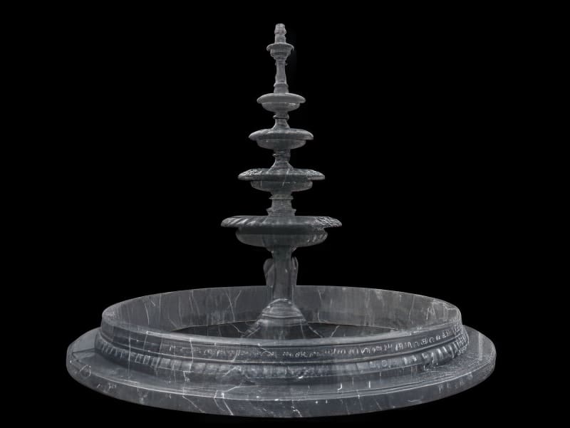 European Five Tier Marble Fountain