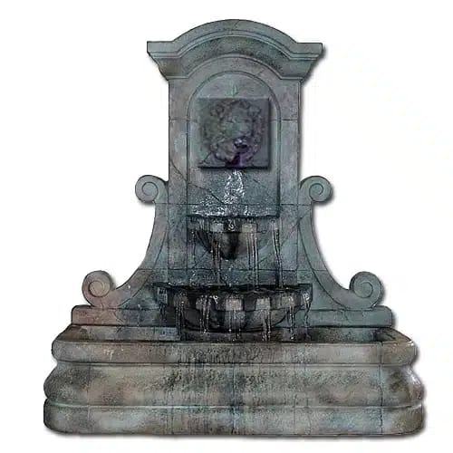 LaMura Lion Flat Wall Fountain