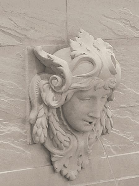Wood Nymph Wall Fountain