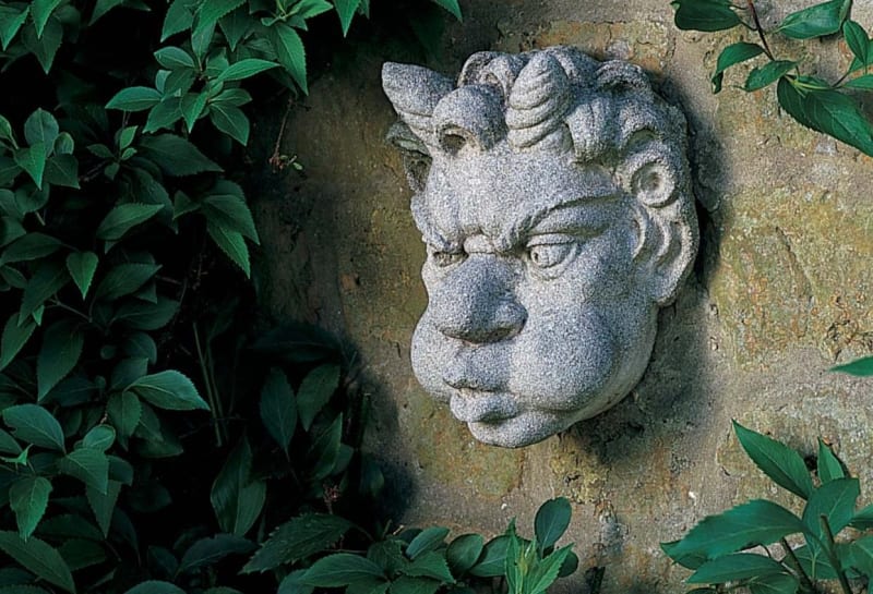 Grotesque Wall Fountain