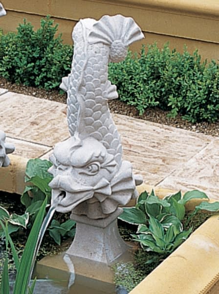 Single Dolphin Fountain