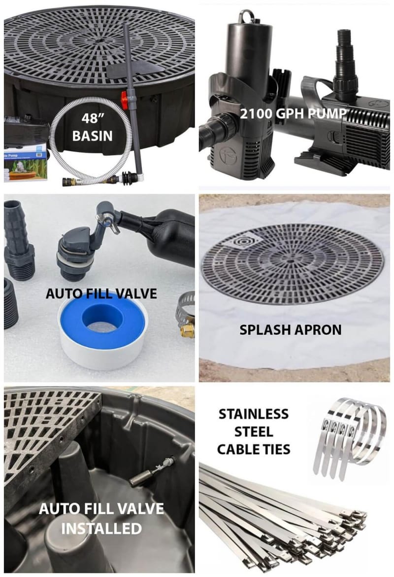 Modfountain Basin Kit