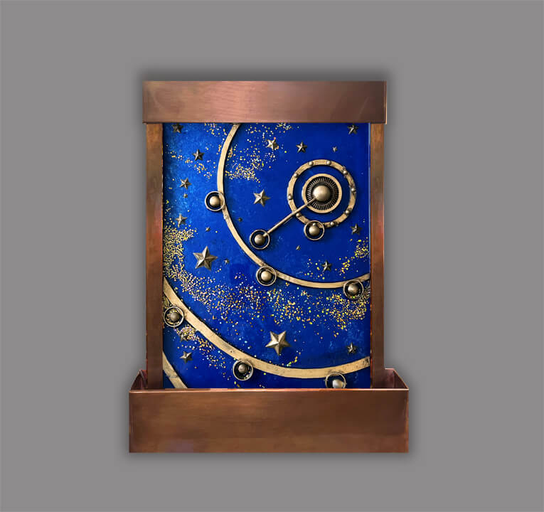 Celestial Machinations Tabletop Galaxy Fountain