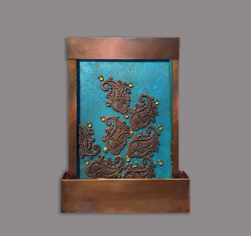 Anahata Tabletop Galaxy Fountain