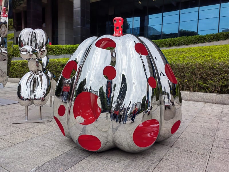 Stainless Steel Hollow Pumpkin Sculpture