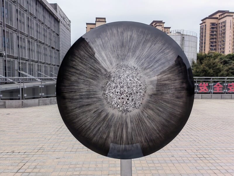 Stainless Steel Convex Mirror Sculpture