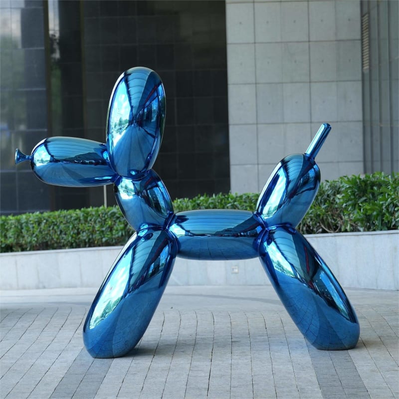 Stainless Steel Balloon Dog Sculpture