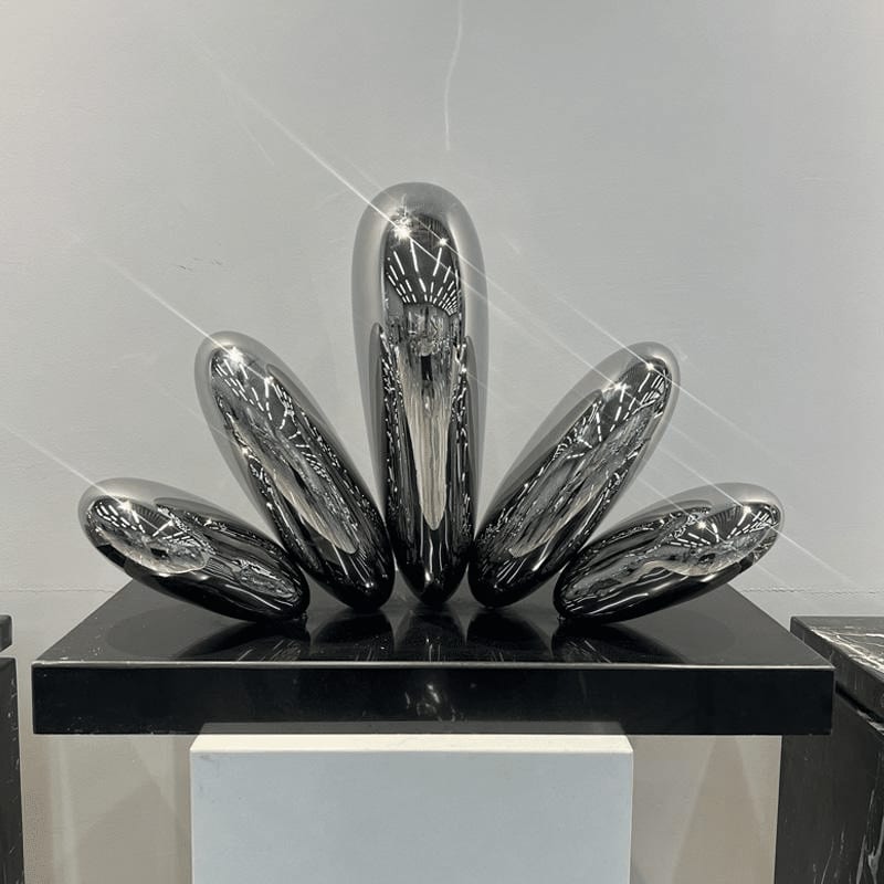 Stainless Steel Flower Sculpture