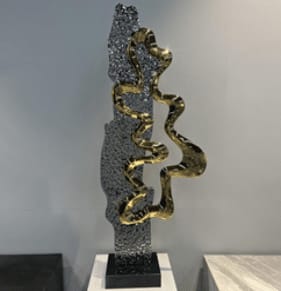 Sonic Pulse Metal Garden Sculpture