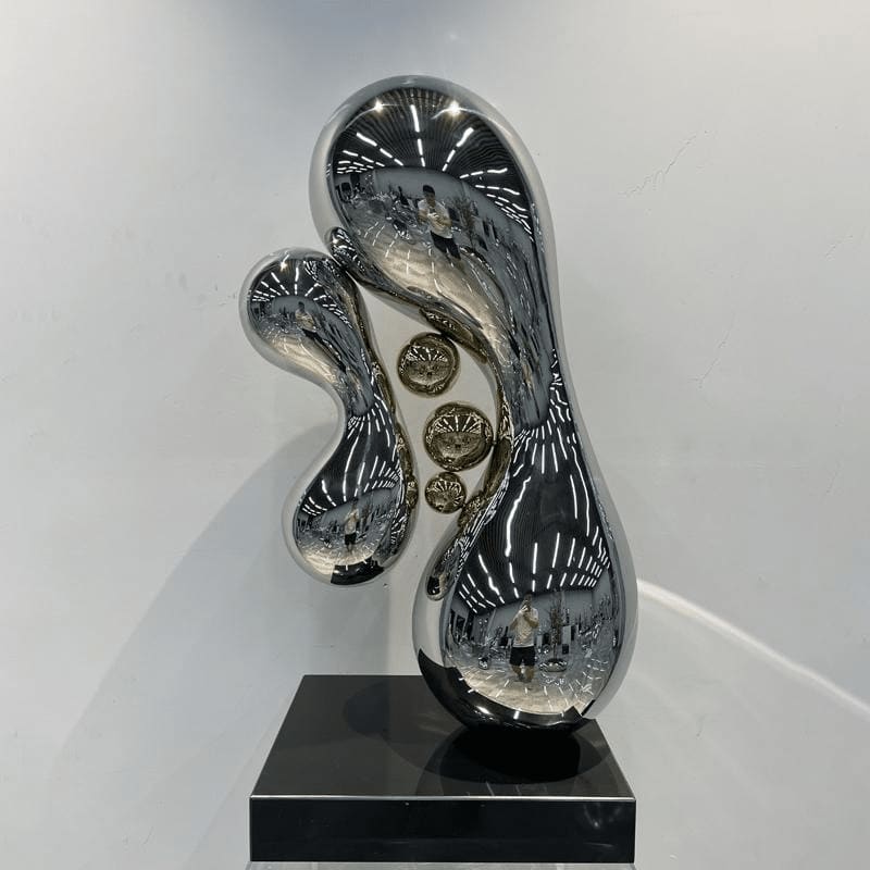Stainless Steel Gleaming Freedom 3 Sculpture