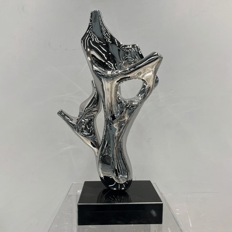 Stainless Steel Liquid Echo Sculpture
