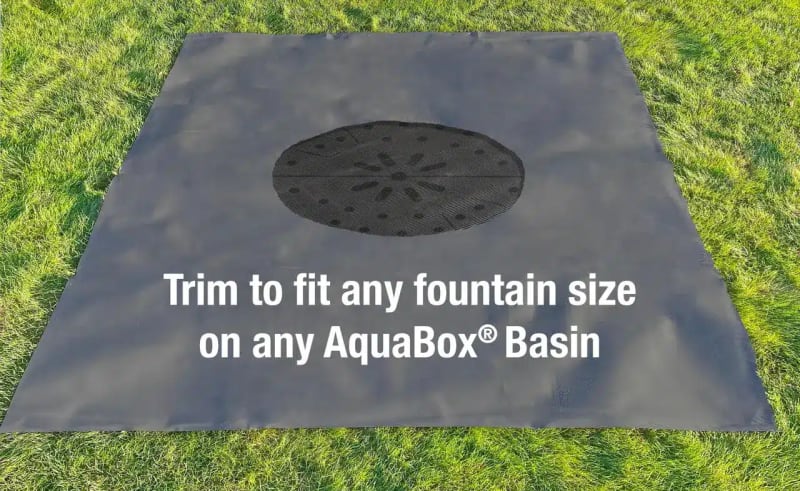 Splash Apron for Reservoir/Basin