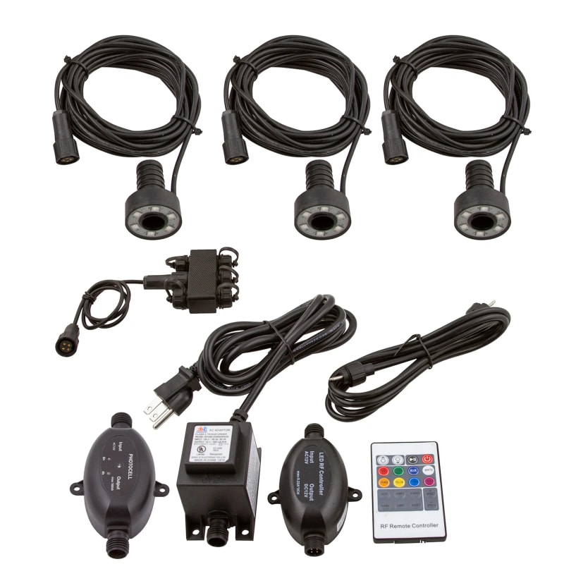 IllumiGlow® Color Changing Fountain Plume Lighting Kit