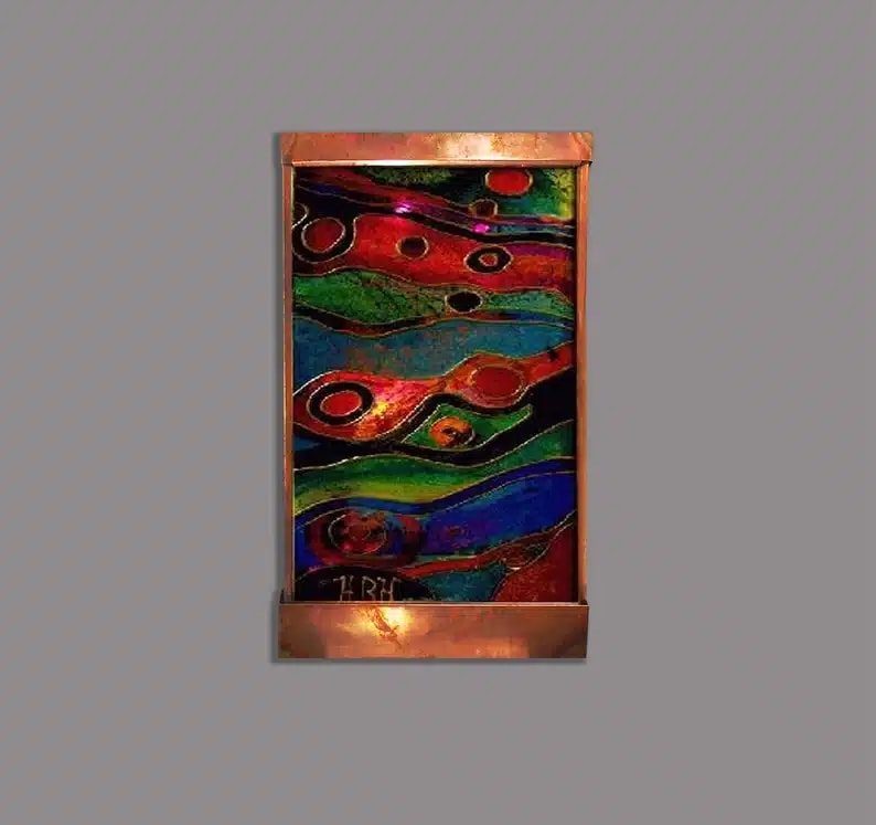 Stained Galaxy Fountain X