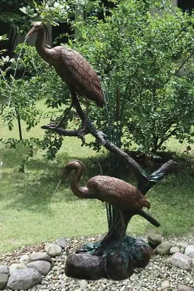 Grand Heron Pair