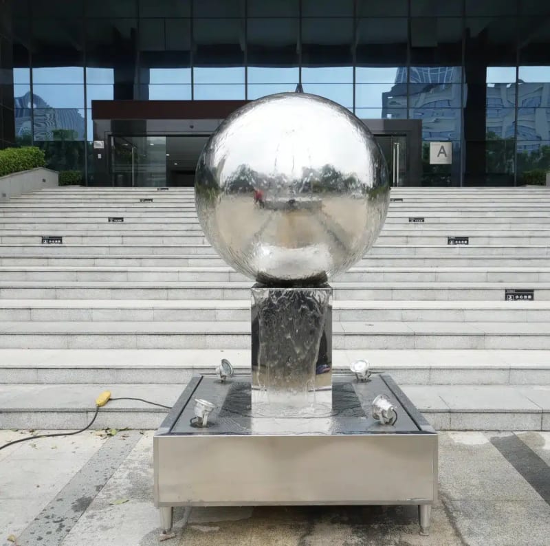 Stainless Steel Water Globe Fountain